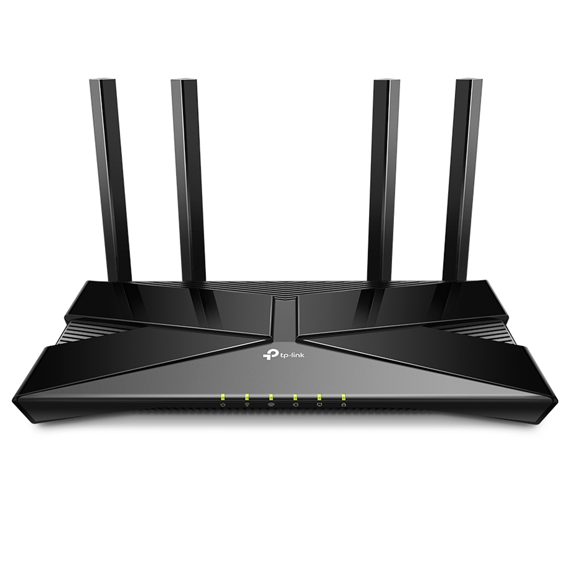 AX1800 Dual-Band Wi-Fi 6 Router SPEED: 574 Mbps at 2.4 GHz + 1201 Mbps at 5 GHz SPEC: 4× Antennas, Dual-Core CPU, 1× Gigabit WAN Port + 4× Gigabit LAN Ports, 1024-QAM, OFDMA FEATURE: Tether App, WPA3, Access Point Mode, IPv6 Supported, IPTV, Beamforming, Smart Connect, Airtime Fairness, VPN Server, Cloud Support，Onemesh