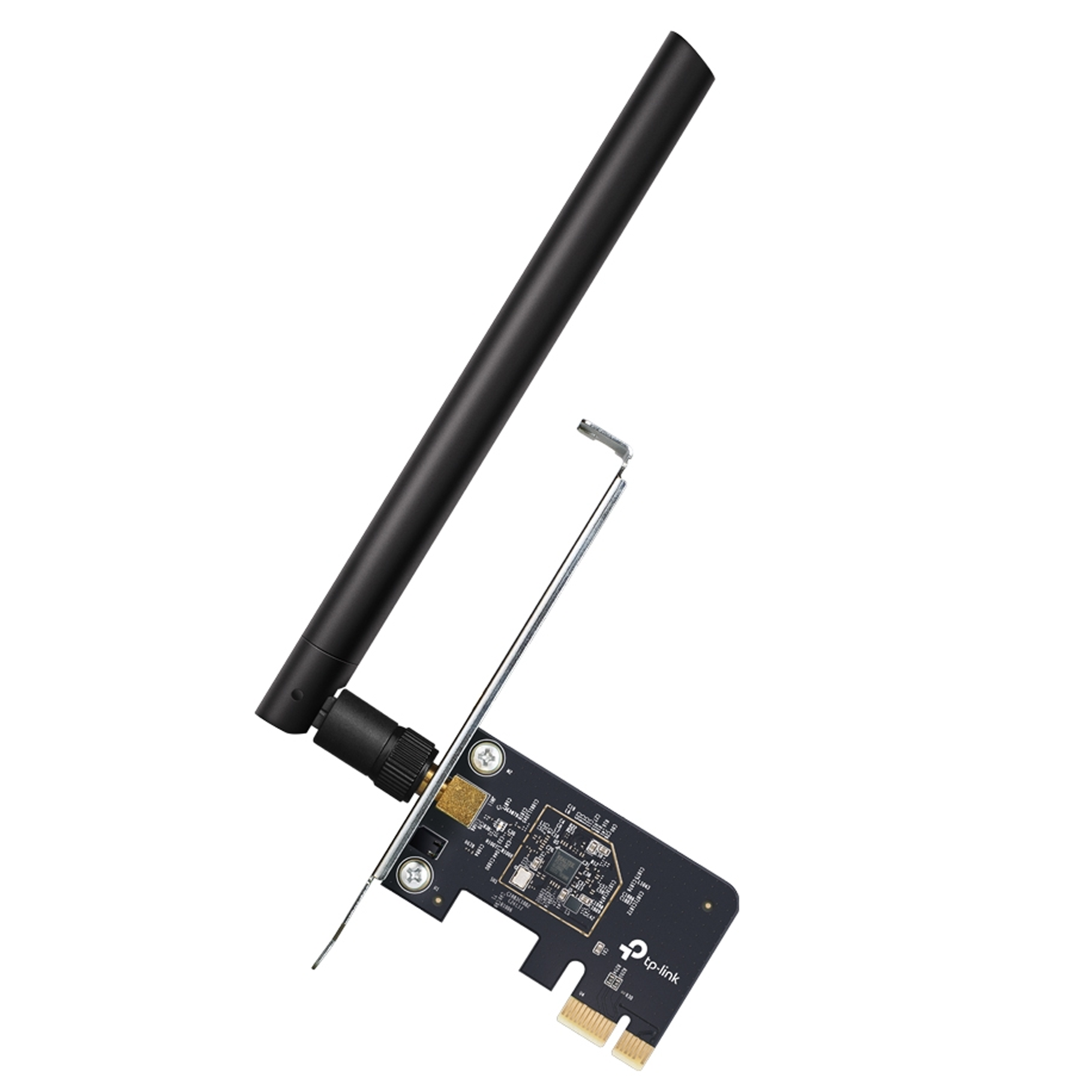 AC600 Dual Band Wi-Fi PCI Express Adapter SPEED: 433 Mbps at 5 GHz + 200 Mbps at 2.4 GHz SPEC: 1× High Gain External Antennas