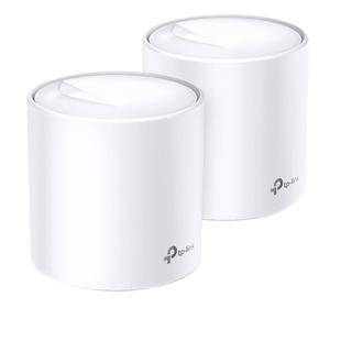 AX5400 Whole Home Mesh Wi-Fi 6 System SPEED: 4,804 Mbps on 5 GHz and 574 Mbps on 2.4 GHz. SPEC: 4× Internal Antennas, 2× Gigabit Ports (WAN/LAN auto-sensing), Qualcomm 1 GHz Quad-core CPU, 4 Streams for 5 GHz FEATURE: Deco App, Router/AP Mode, IPv6, IPTV, HomeCare (Parental Controls, Antivirus, QoS, Reports), OFDMA, MU-MIMO, 1024-QAM, WPA3, Beamforming, Alexa Supported