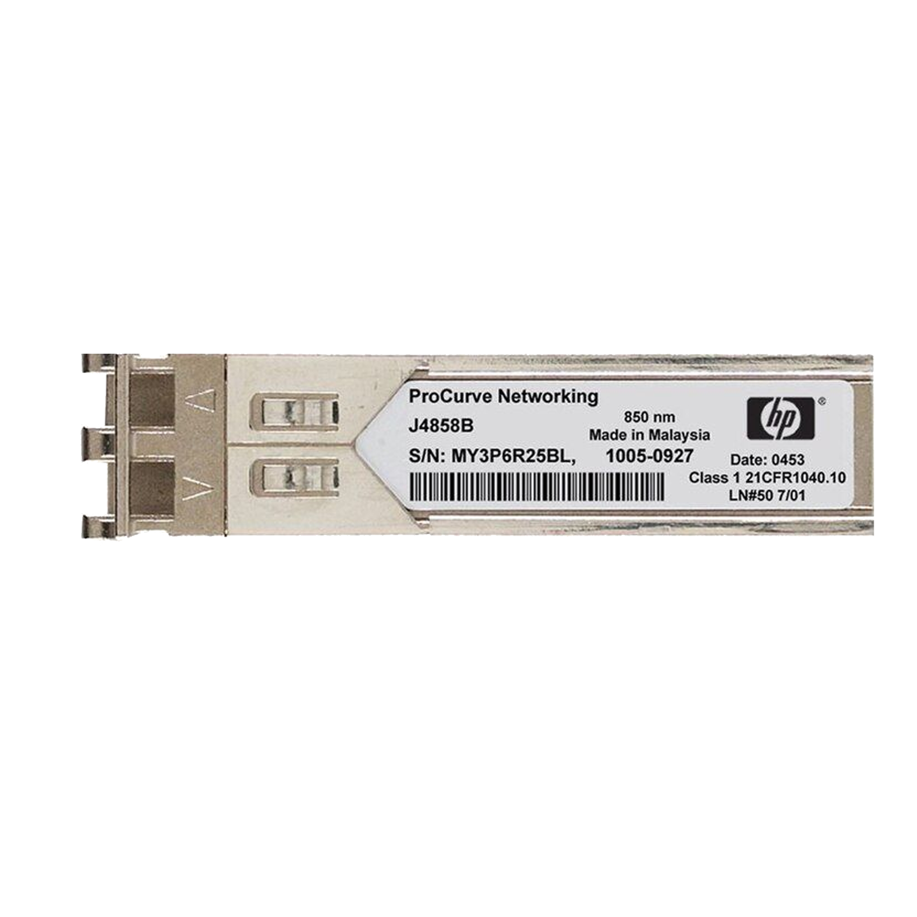 HPE X121 1G SFP LC SX Transceiver