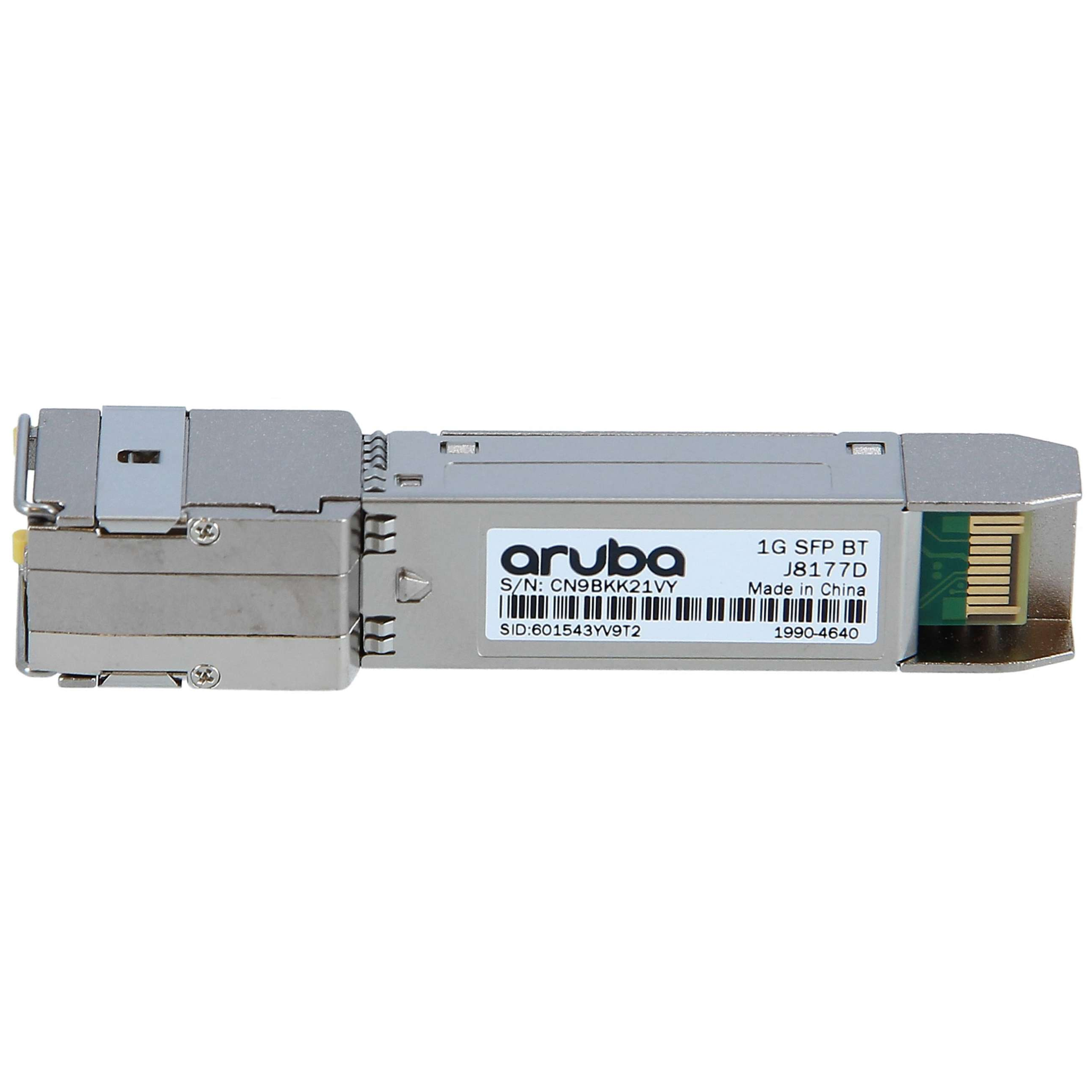 HPE X121 1G SFP RJ45 T Transceiver