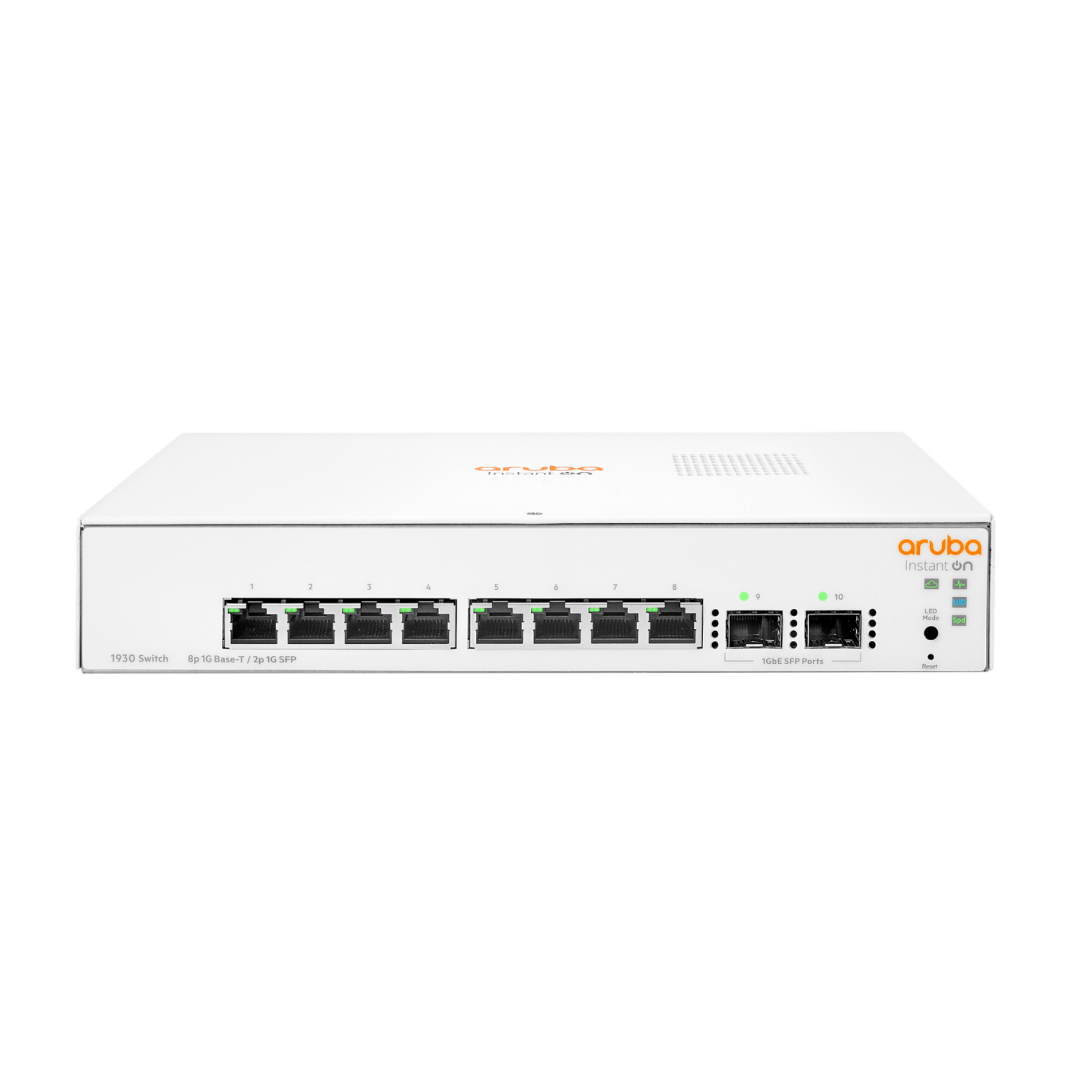 Aruba Instant On 1930 8G 2SFP Switch [8 ports 10/100/1000 + 2 ports SFP,L2, Smart Managed]