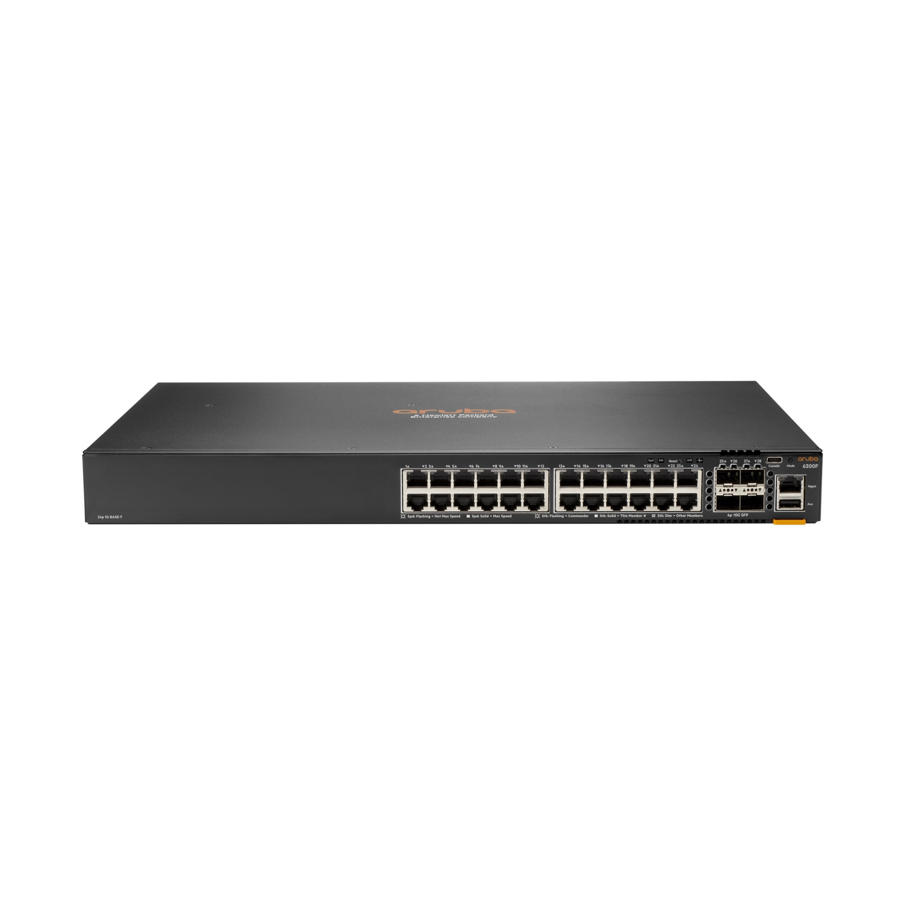 Aruba 6200F 24G 4SFP+ Switch [24 ports 10/100/1000 + 4 ports SFP+, L3 Full managed]