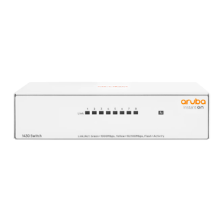 Aruba Instant On 1430 8G Switch [8 ports 10/100/1000 , L2 Unmanaged]