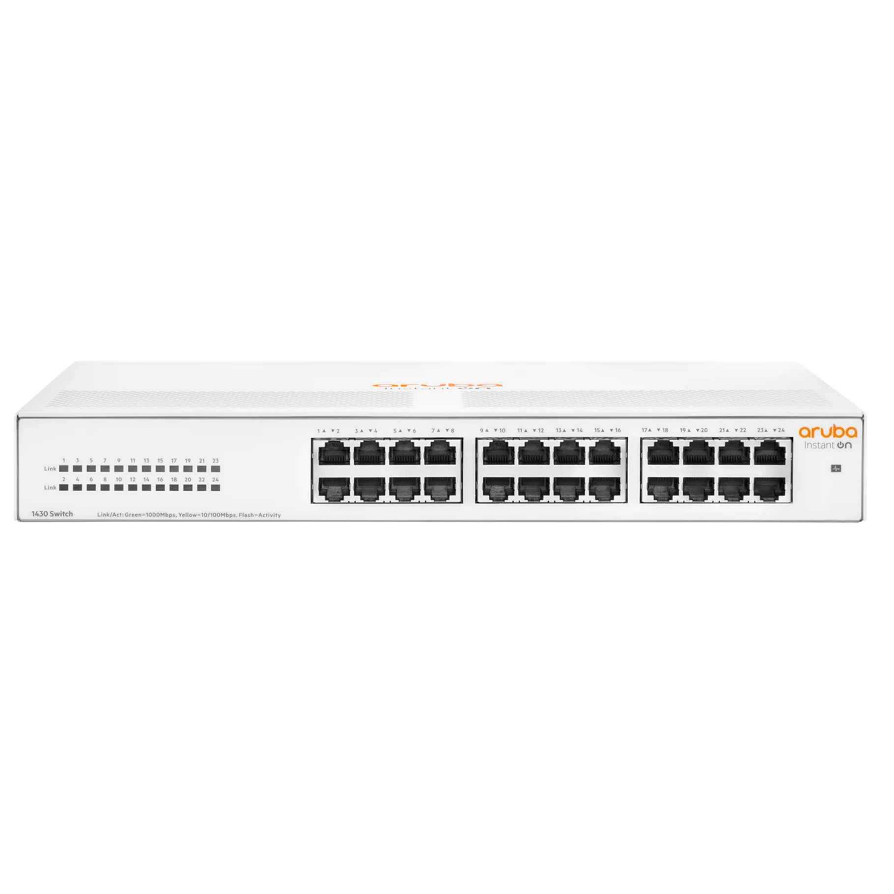 Aruba Instant On 1430 24G Switch [24 ports 10/100/1000 , L2 Unmanaged]