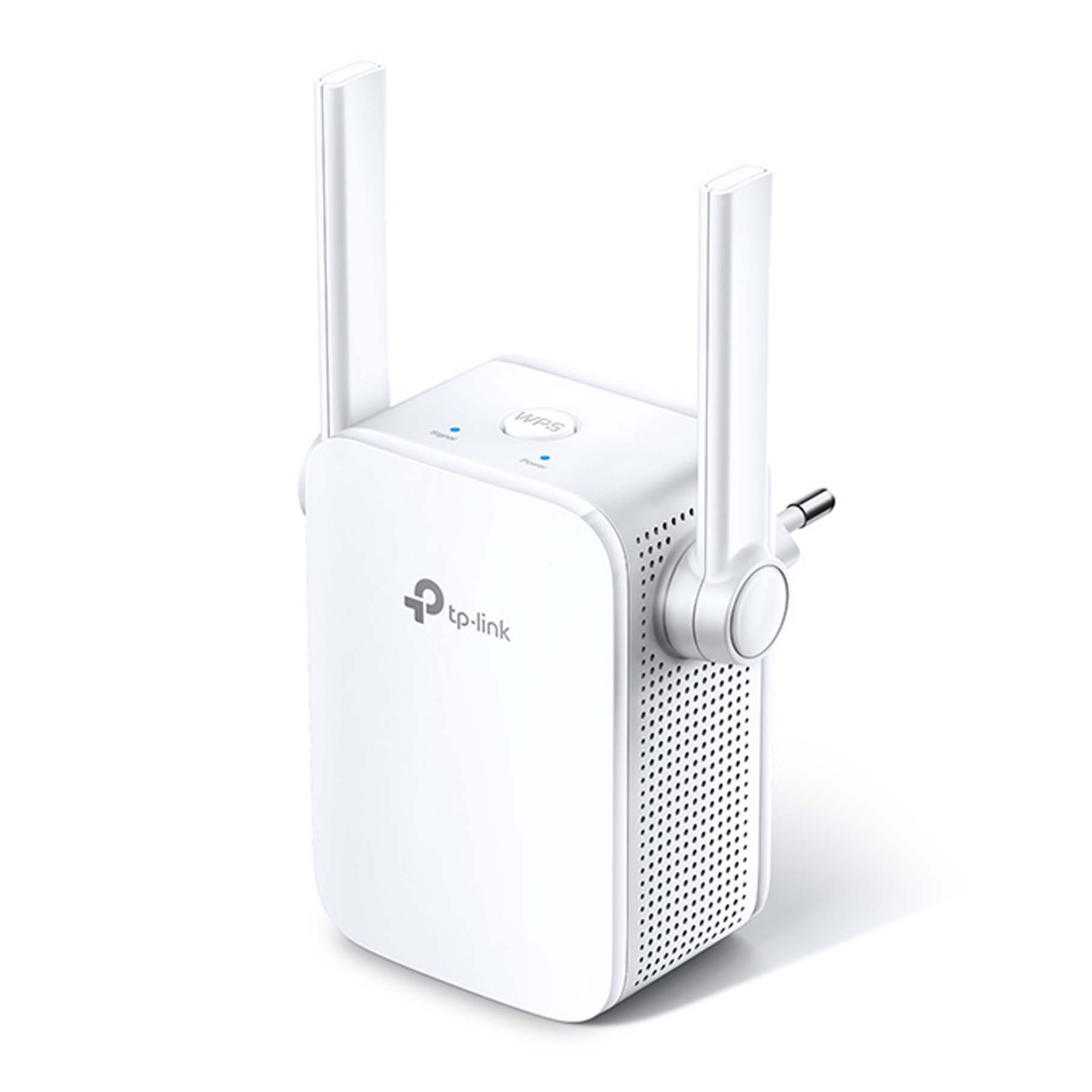 300Mbps Wireless N Wall Plugged Range Extender, Qualcomm, 2T2R, 2.4GHz, 802.11b/g/n, 1 10/100M LAN, Ranger Extender button, AP/Range extender mode, 2 fixed antennas