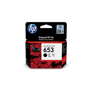 HP 653 Black Original Ink Advantage Cartridge