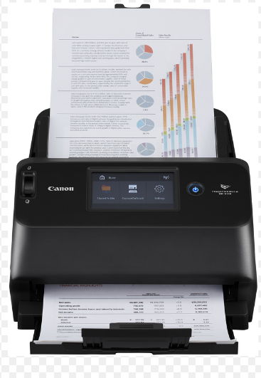 CANON Scanner Image FORMULA DR-S150
CMOSCIS,LEDRGB,600ppm,R/V,USB3.2/USB2.0RJ45(10/100/1000Base-T)&Wifi,45ppm/90ipm,3500à6000numérisations/Jour,epaisseur20à209g/m2,capacitéduchargeur60feuilles(80g/m2)