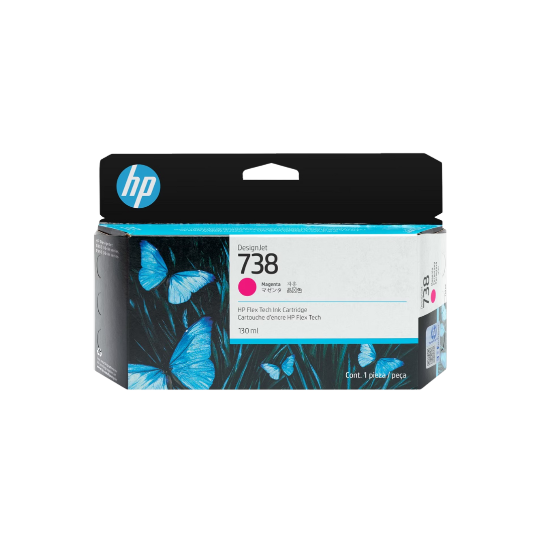 HP 738 130ml Magenta Ink Crtg pour DJ T850 3 Mois