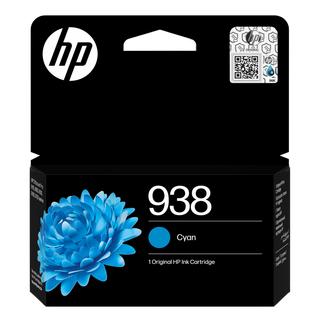 HP 938 Cyan Original Ink Cartridge 800 Pages
