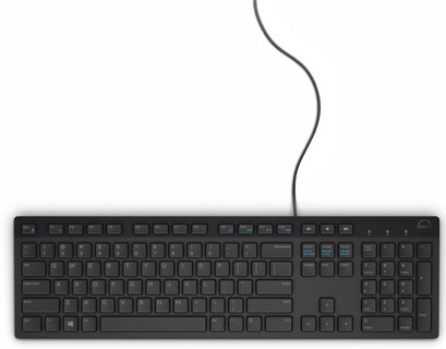 Dell Multimedia Keyboard-KB216 - AZERTY- Black
