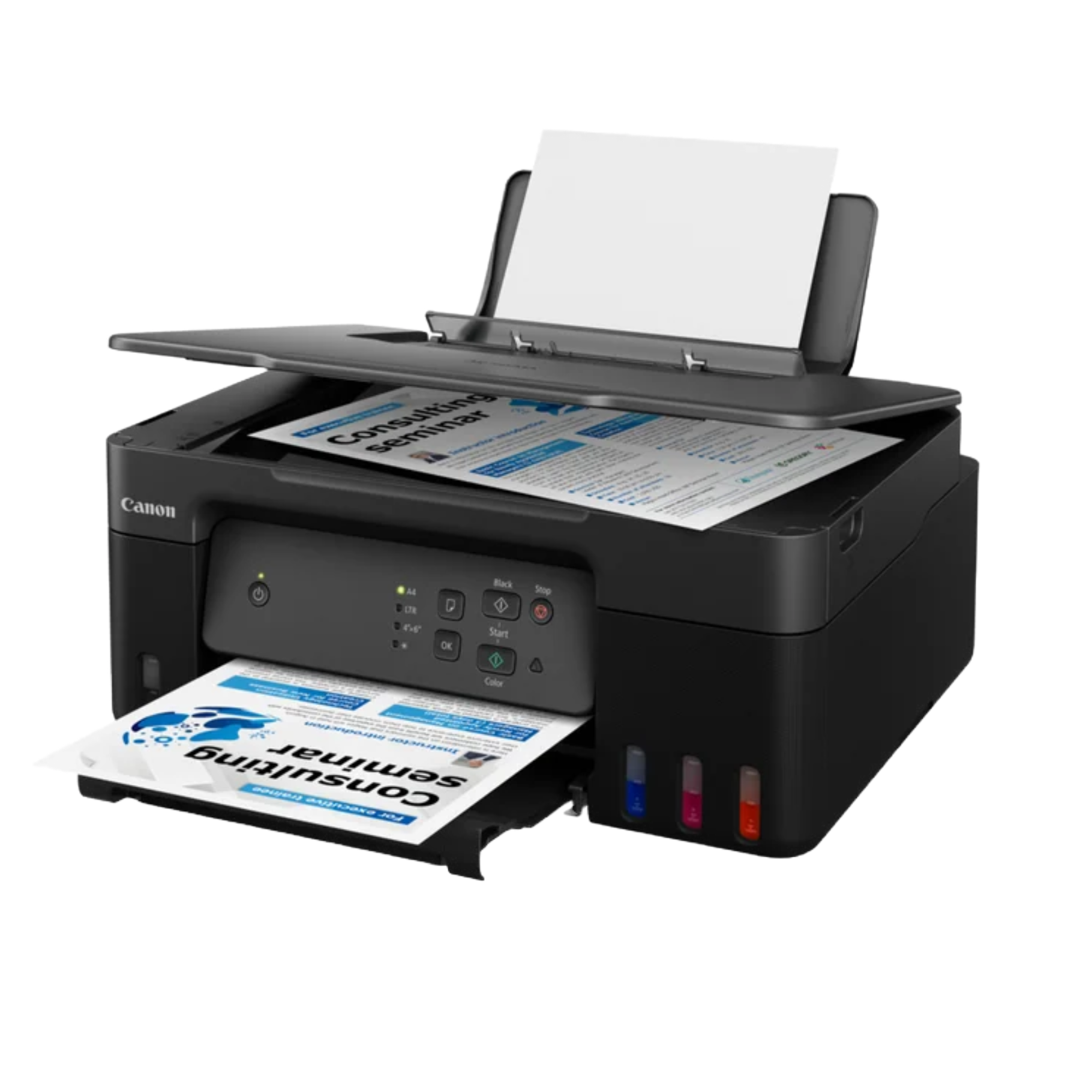 Canon Jet d'encre imprimante G2430 MFP 3 en 1 A4 Black 11ppm/Color 6ppm, Recto/Verso Manuelle,USB,A4