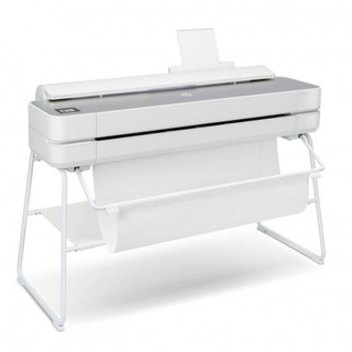 HP DesignJet Studio 36-in Printer Finition Métal 82A1/h, 25s/A1 ; 2400x1200 ppm ; 4 encres ; largeur 0,02mm ; 60 à 280g/m2 ; épaisseur 0,3mm ; Mémoire 1 Go ; Gigabit Ethernet ; wifi