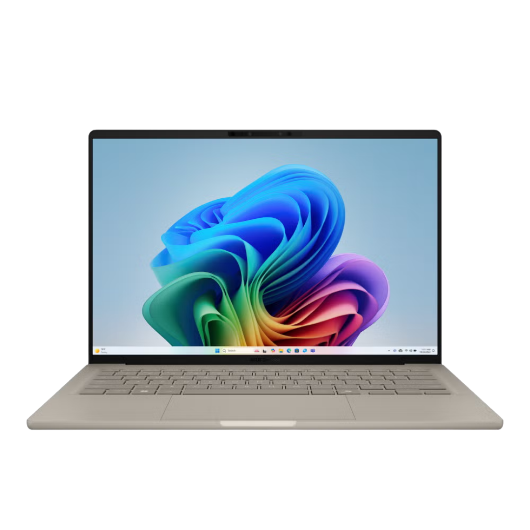 ASUS ZENBOOK UX3407QA 14" OLED WUXGA SNAPDRAGON X126100 16Go 1TB SSD W11H ZABRISKIE BEIGE 12M