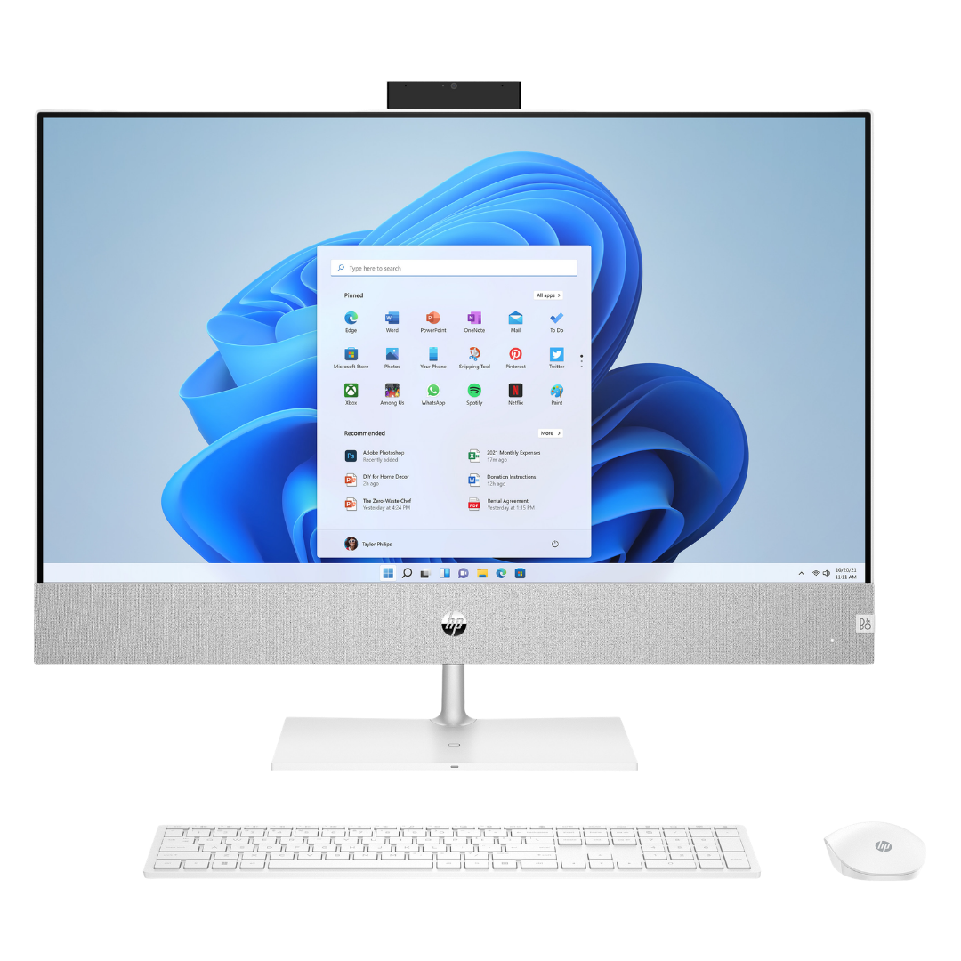HP 27 AIO 27-cr0019nk i7-1355U RAM 16GB HDD 512GB SSD OS W11 H ECRAN 27 " TouchCouleur  Jet Black