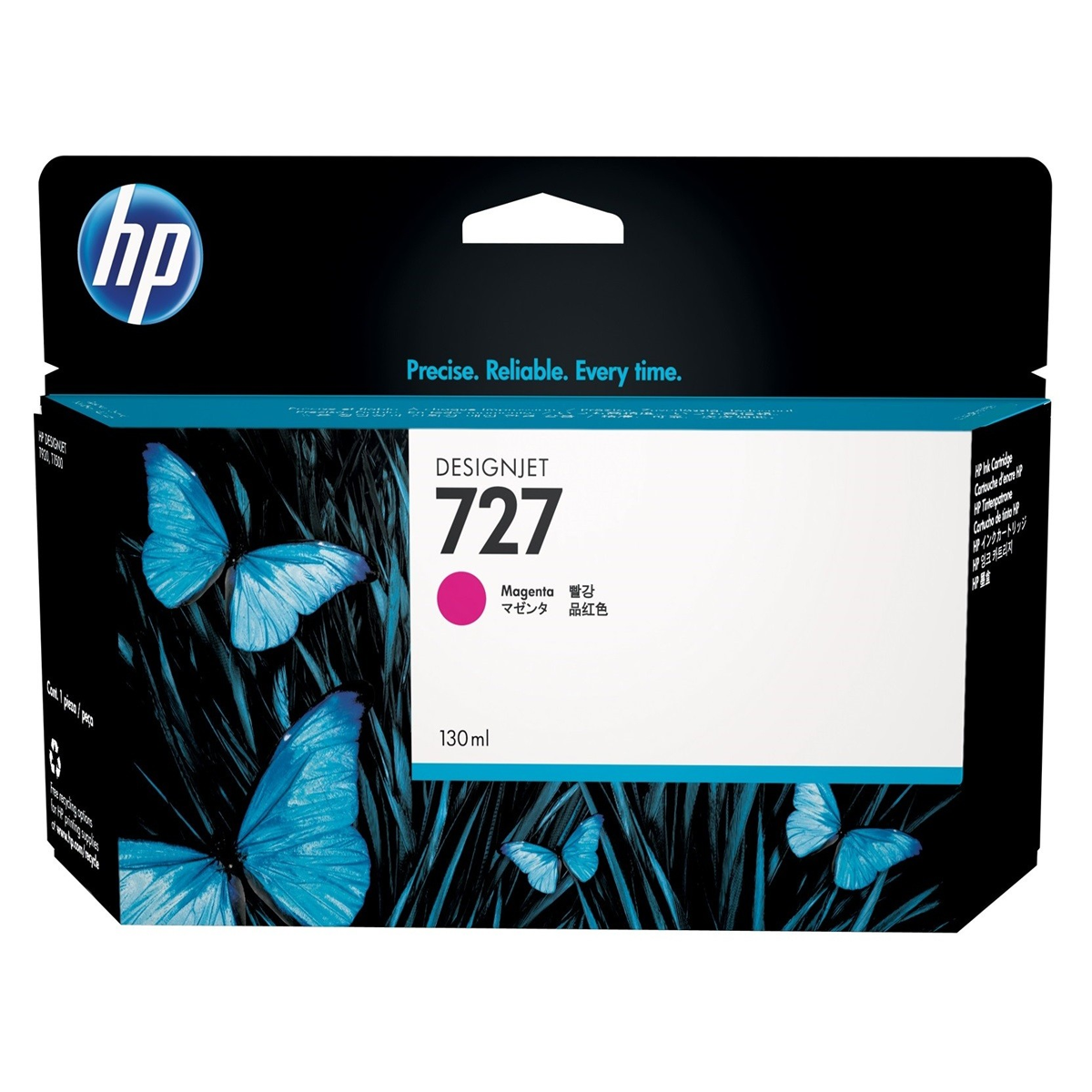 HP 727 130-ml Magenta DesignJet Ink Cartridge