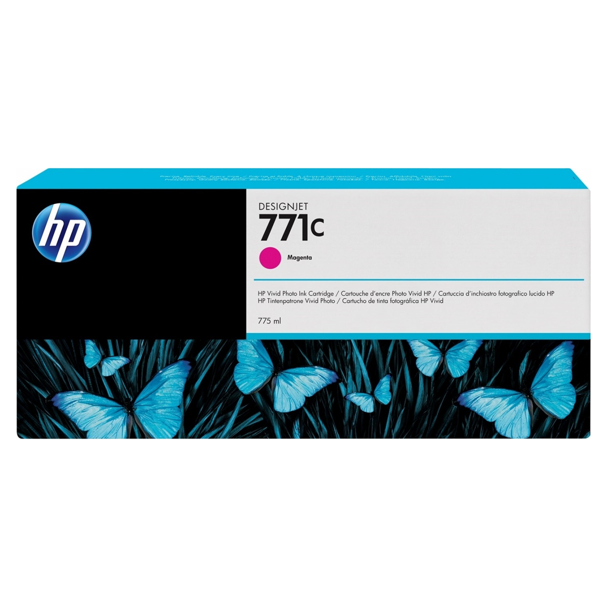 HP 771C 775-ml Chromatic Red DesignJet Ink Cartridge