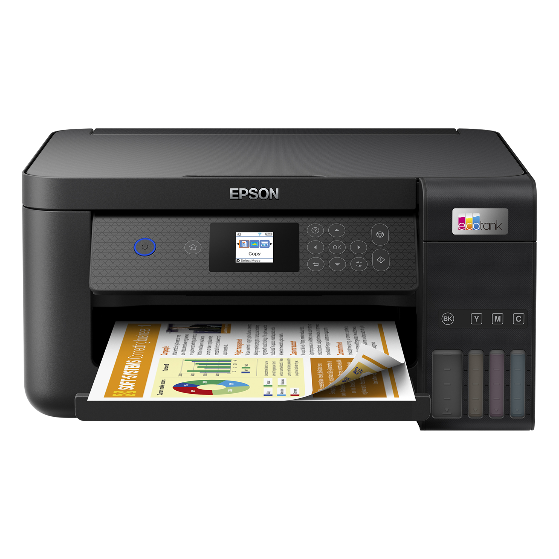 EcoTank L4260 Imprimante 3 en 1 couleur A4 recto verso avec Wi-Fi Direct et écran LCD Imprimante avec réservoir d’encre