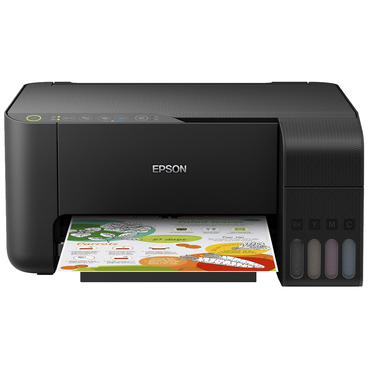 Epson Jet d'encre L3250 Couleur MFP 3en1 A4 33ppm  100 Feuilles + WIFI/WIFI Direct 5760 x 1440 DPI/ scan 1200 DPI  livrée avec Encre Noir 8100 pages et 6500 Couleur