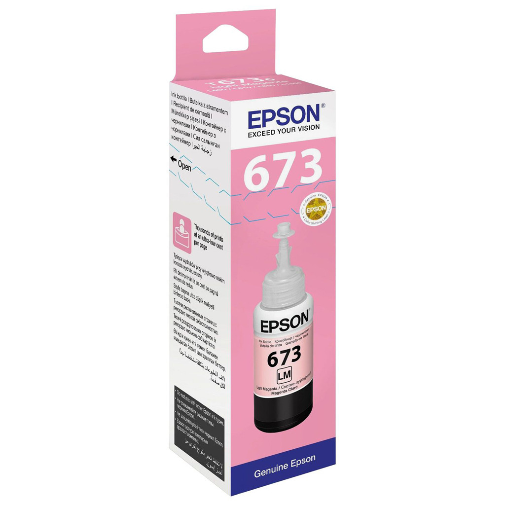 Bouteille d'encre Magenta Clair