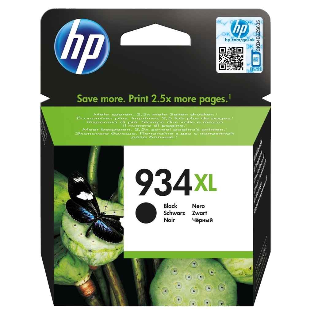 HP 934XL High Yield Black Original Ink Cartridge