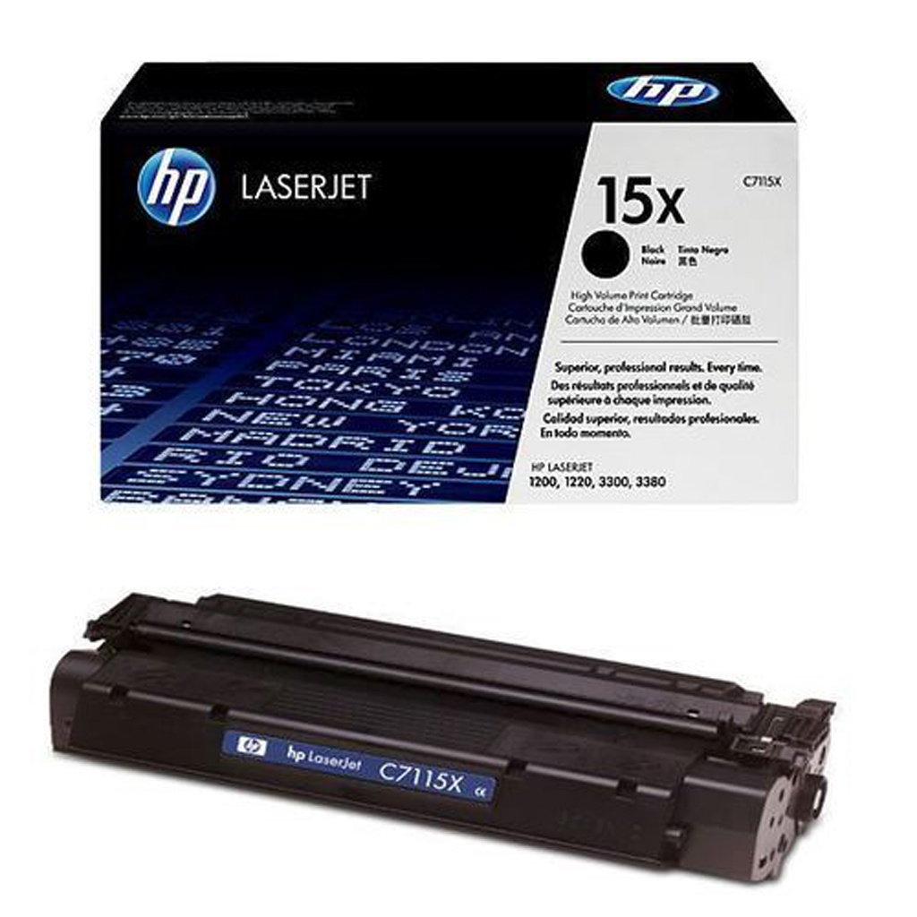 HP 15X High Yield Black Original LaserJet Toner Cartridge