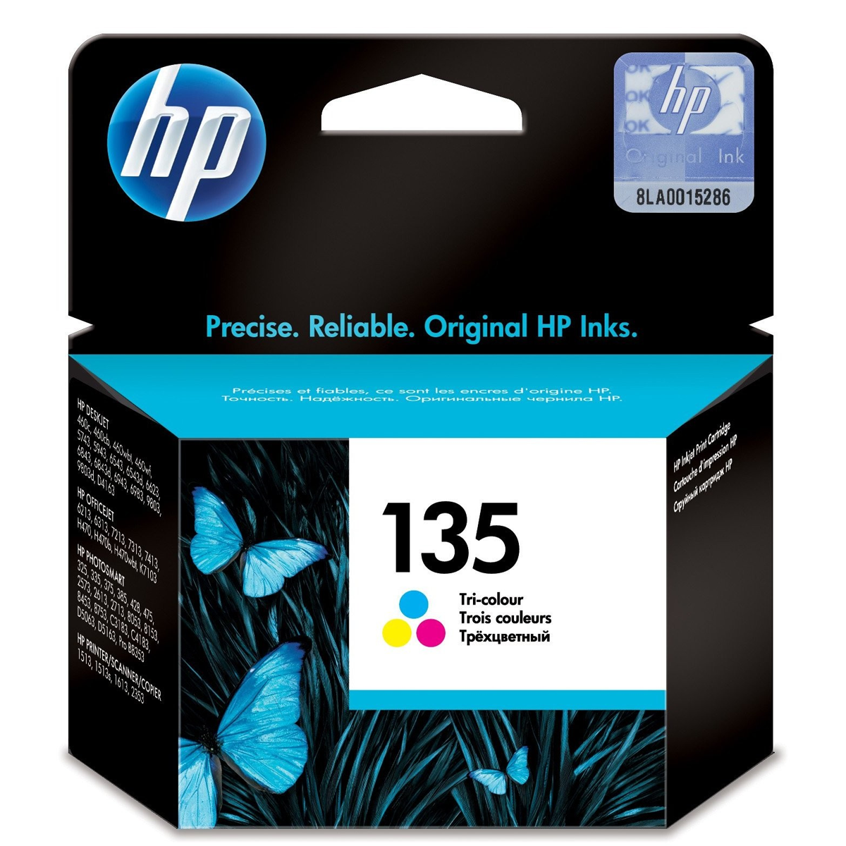 HP 135 Tri-color Original Ink Cartridge