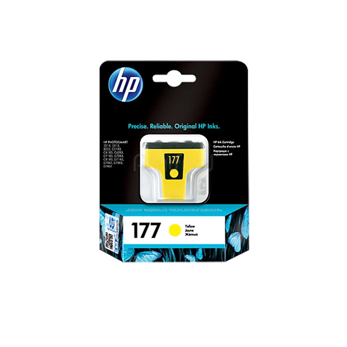 HP 177 Yellow Original Ink Cartridge