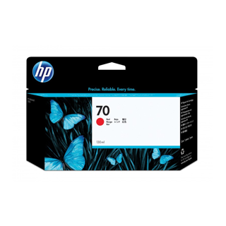 HP 70 130-ml Red DesignJet Ink Cartridge