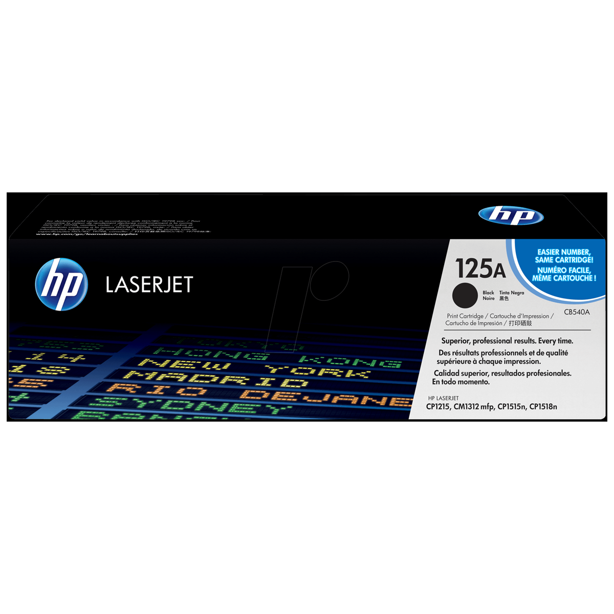 HP 125A Black Original LaserJet Toner Cartridge