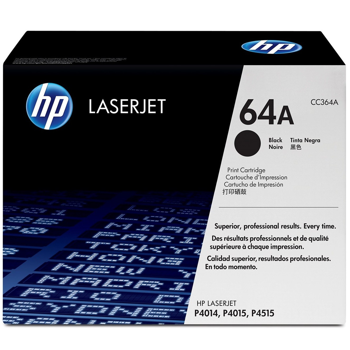 HP 64A Black Original LaserJet Toner Cartridge