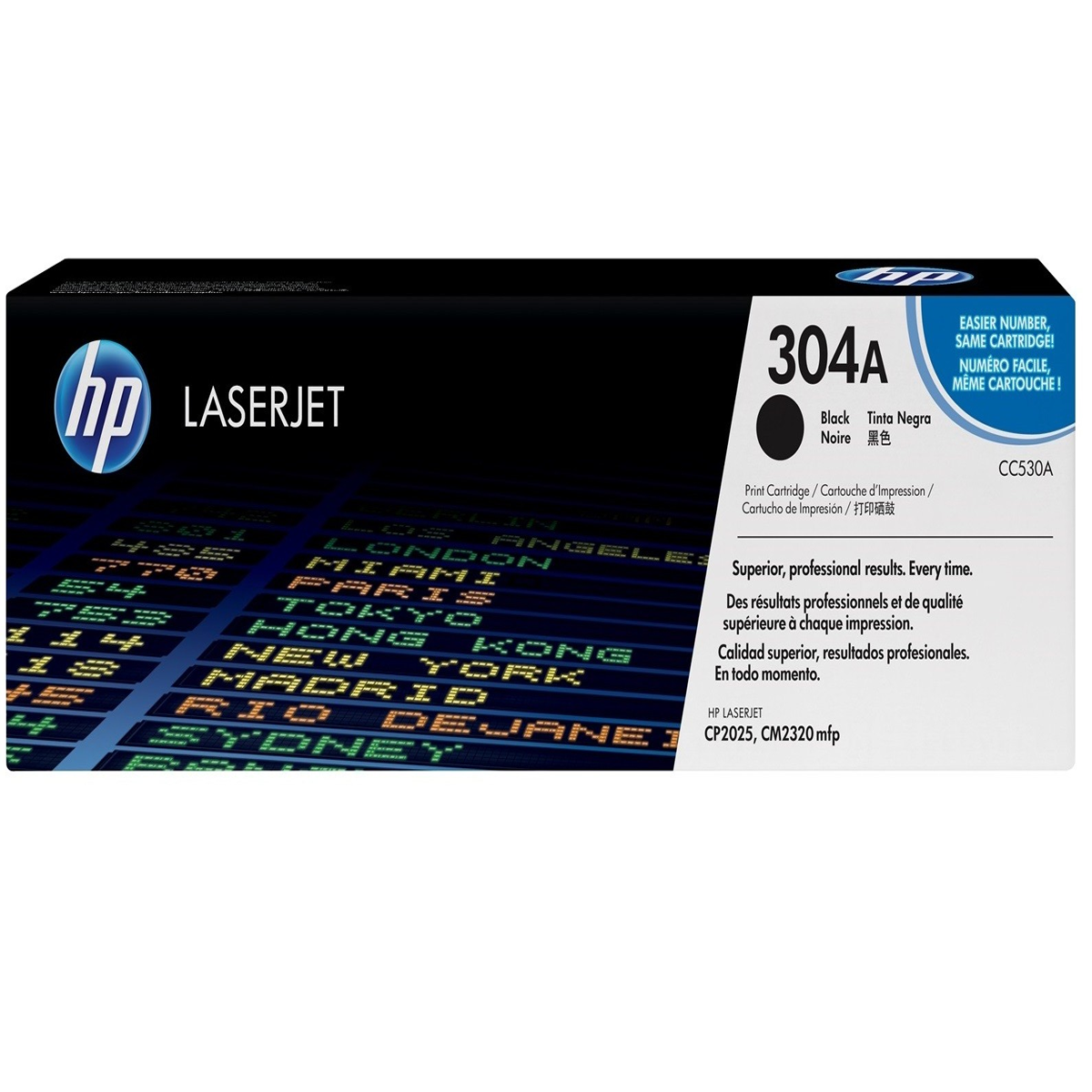 HP 304A Black Original LaserJet Toner Cartridge