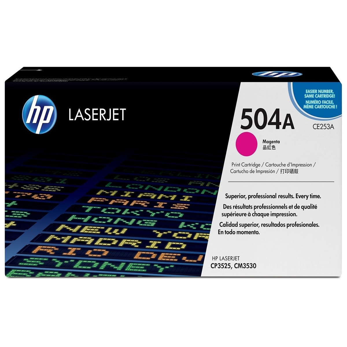 HP 504A Magenta Original LaserJet Toner Cartridge