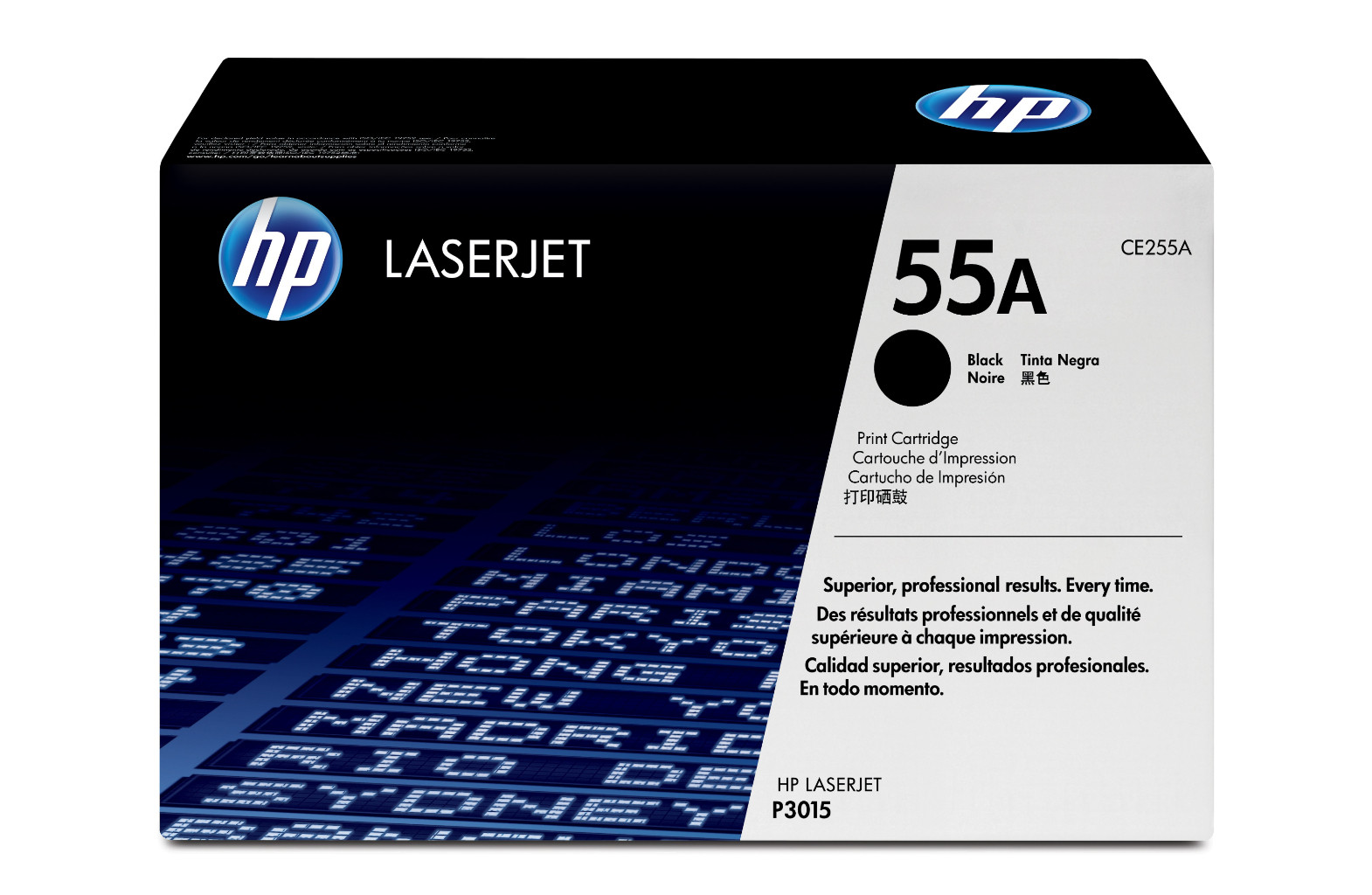 HP 55A Black Original LaserJet Toner Cartridge
