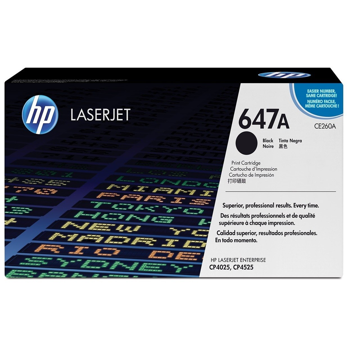 HP 647A Black Original LaserJet Toner Cartridge