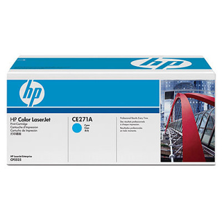 HP 650A Cyan Original LaserJet Toner Cartridge