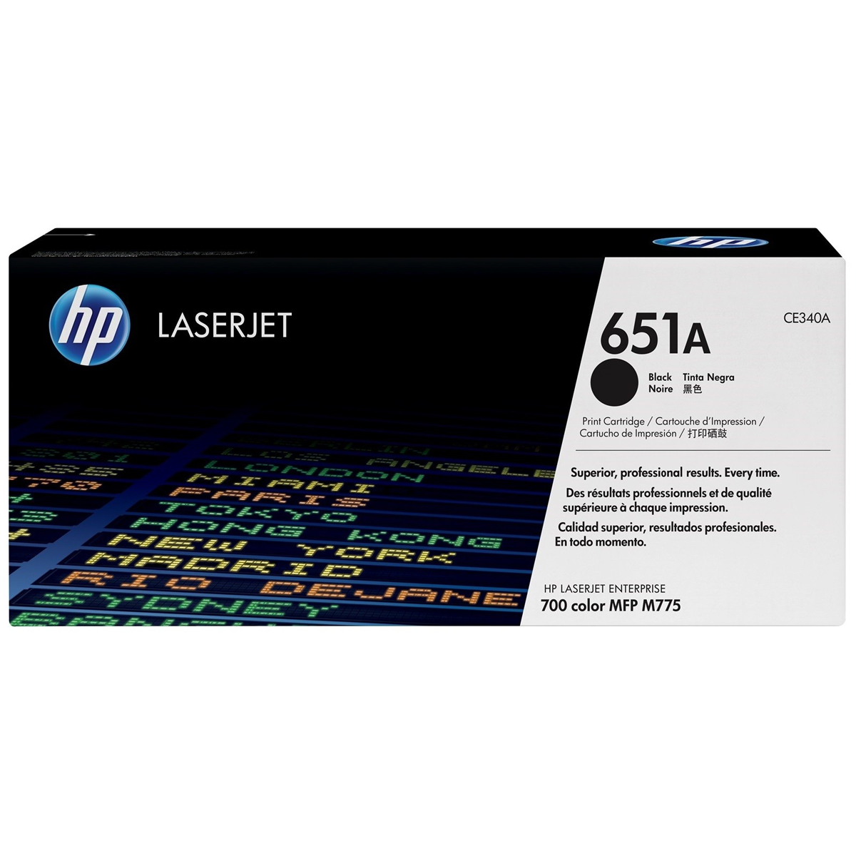 HP 651A Black Original LaserJet Toner Cartridge