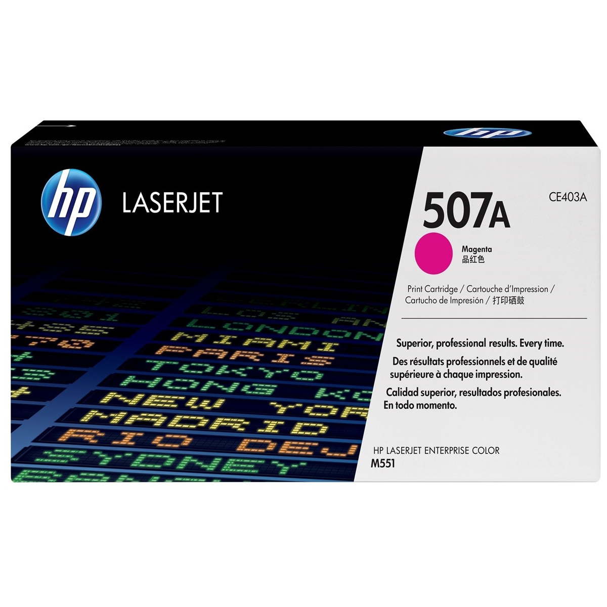 HP 507A Magenta Original LaserJet Toner Cartridge