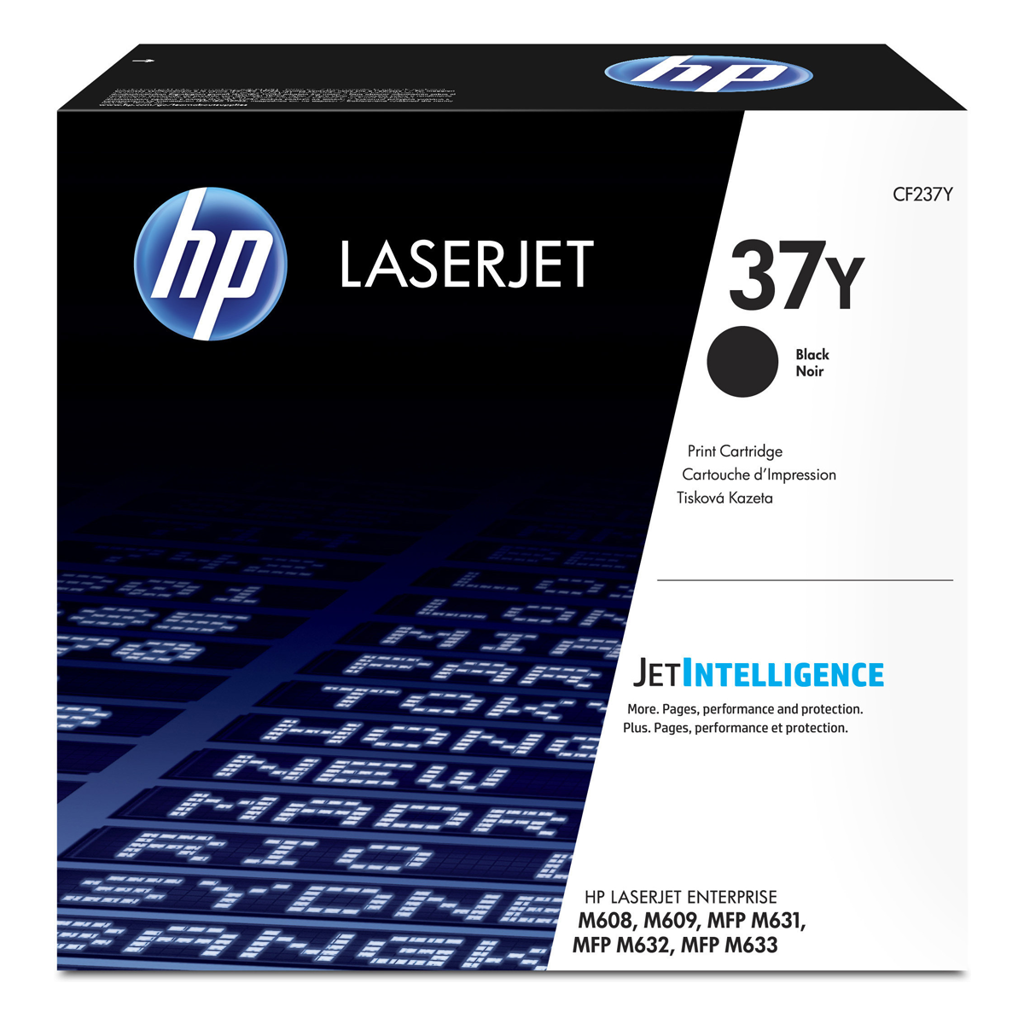 HP 37Y Extra High Yield Black Original LaserJet Toner Cartridge