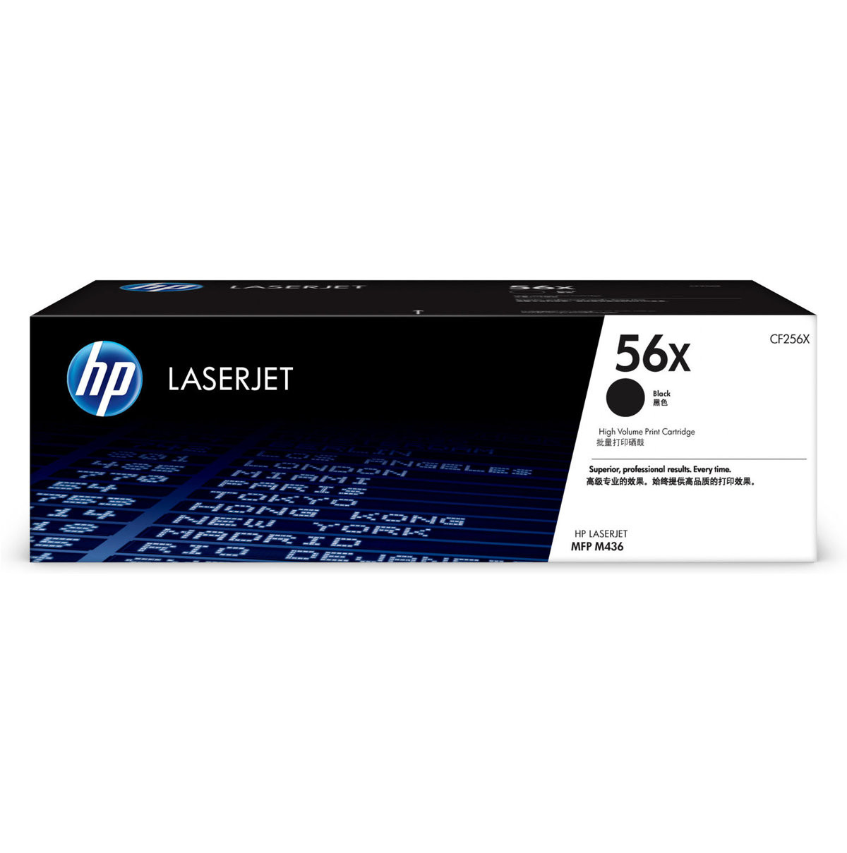 HP 56X High Yield Black Original LaserJet Toner Cartridge 13700 pages