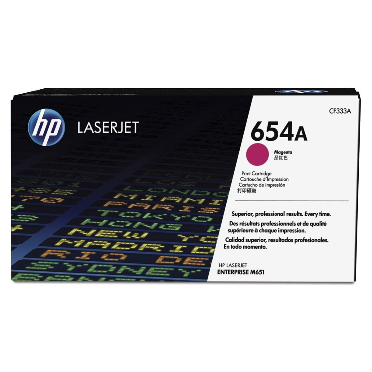 HP 654A Magenta Original LaserJet Toner Cartridge