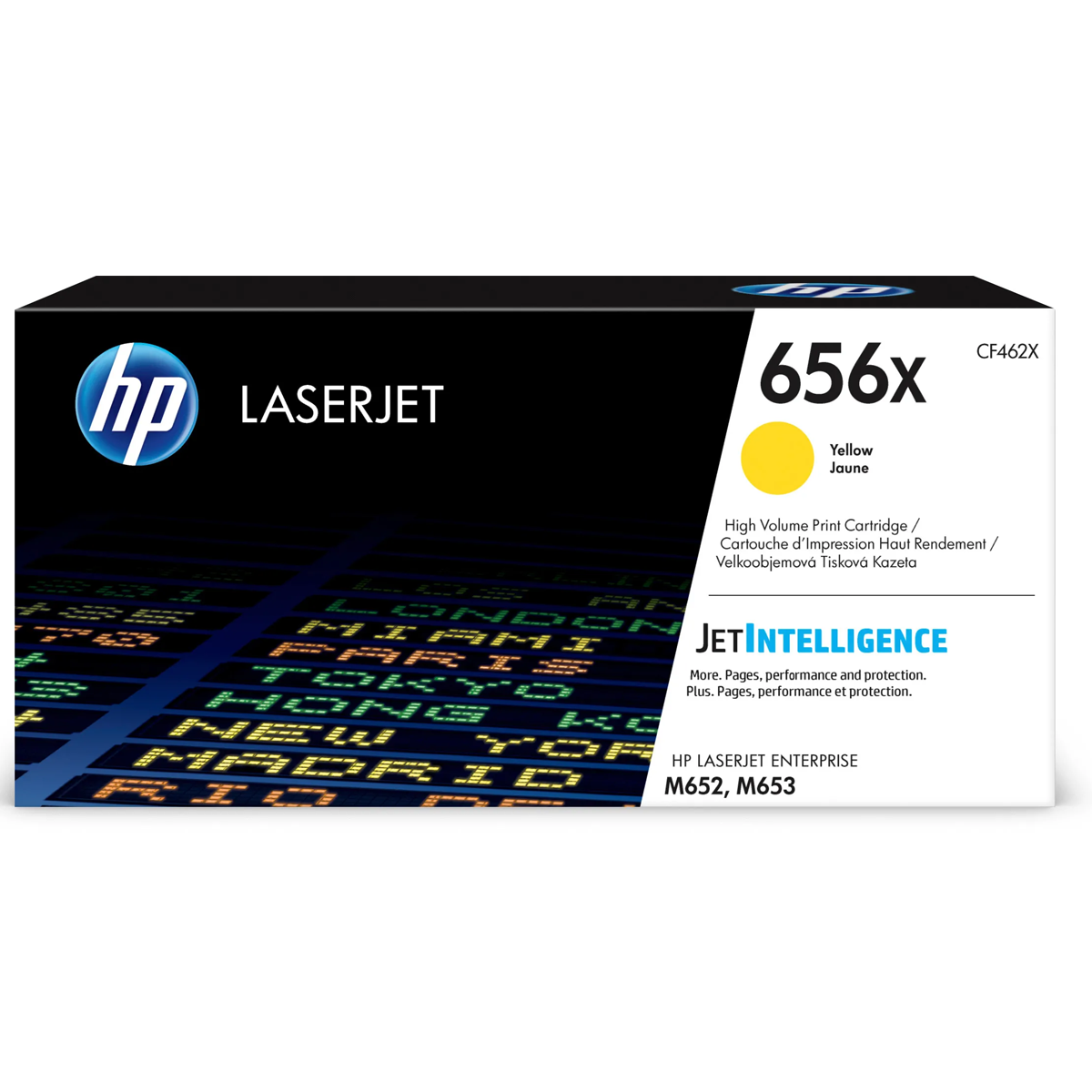 HP 656X Yellow LaserJet Toner Cartridge 22 Pages