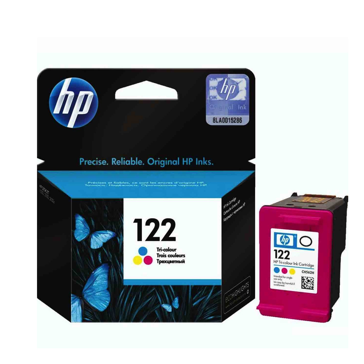 HP 122 Tri-color Original Ink Cartridge
