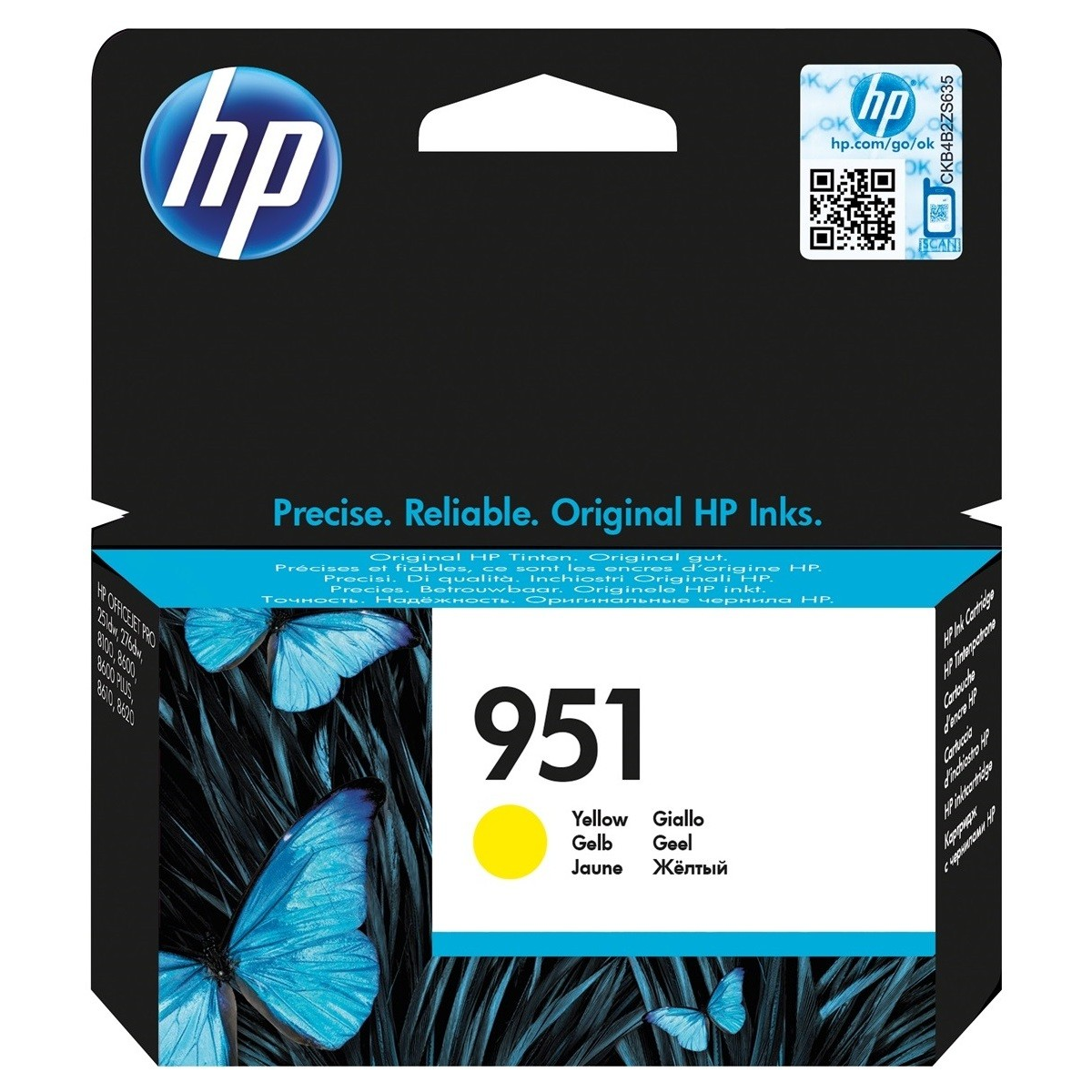 HP 951 Yellow Original Ink Cartridge