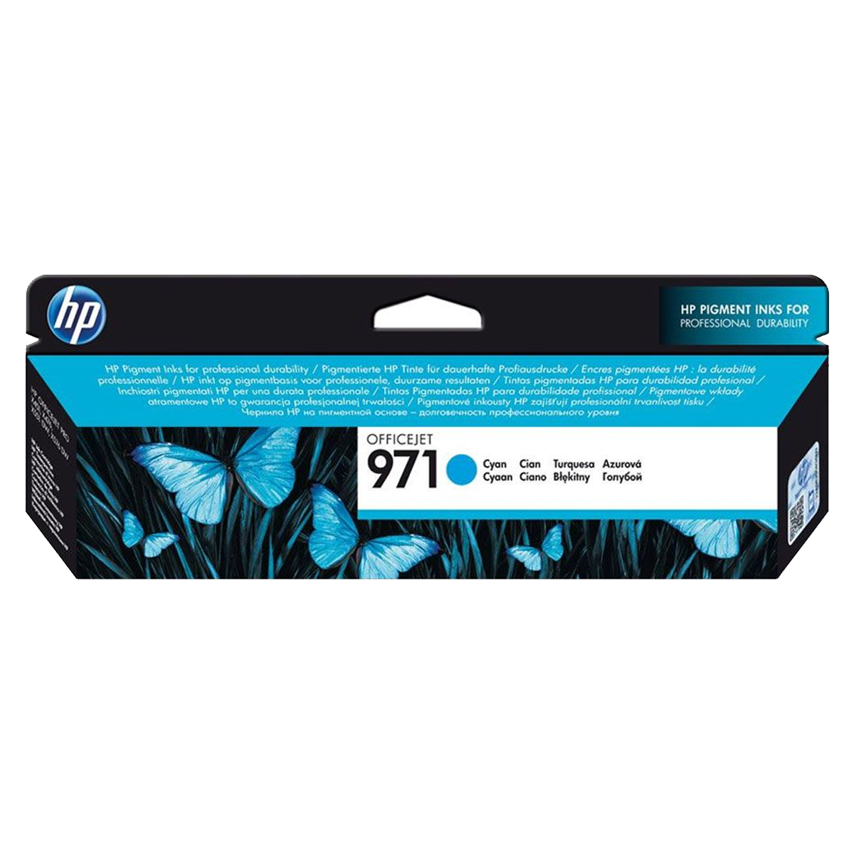 HP 971 Cyan Original Ink Cartridge