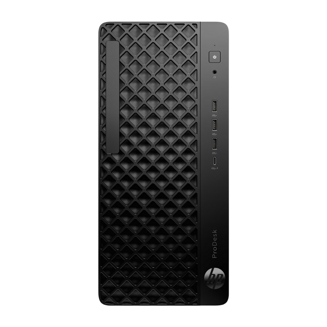 HP ProDesk 4 G1i TWR Intel Core Ultra 5-249 (jusqu'à 5,1 GHz avec la technologie Intel Turbo Boost, 24 Mo de mémoire cache, 14 cœurs)- 16GB ,512GB SSD, FreeDos + Ecran Series 3 Pro 21.45" FHD