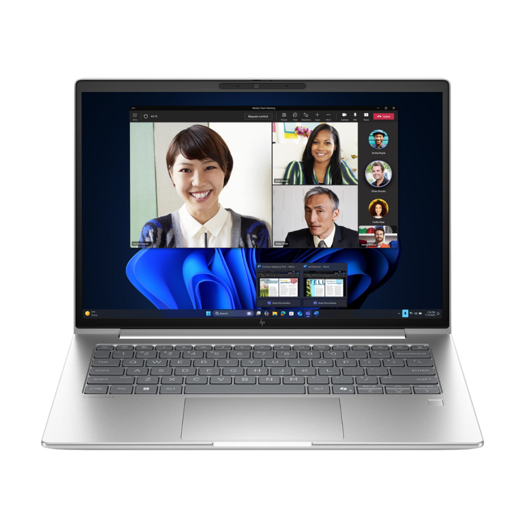 HP EliteBook 6 G1i 14 Intel Core Ultra 7-255U (jusqu'à 5,2 GHz avec technologie Intel Turbo Boost, 12 Mo de cache, 12 cœurs) , 16GB DDR5-5600, 512GBSSD, Win 11 Pro 64, Garantie 2 ans