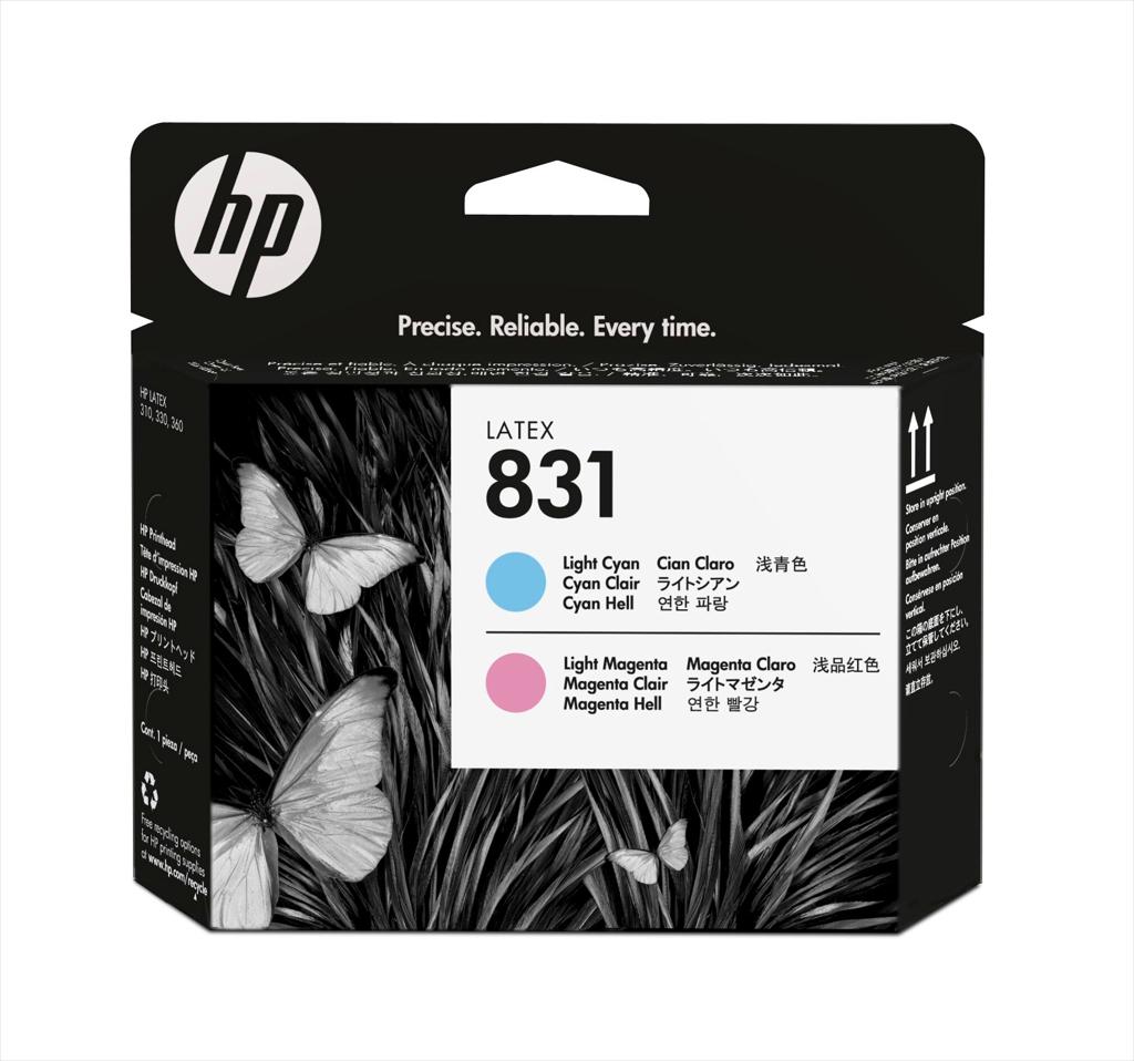 HP 831 Light Magenta/Light Cyan Latex Printhead