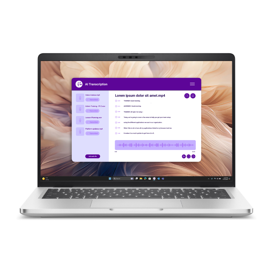 Dell Pro 14 (PC14250); Intel(R) Core(TM) Ultra 7 255U (12 TOPS NPU, 12 cores, up to 5.2 GHz); 16 GB: 1 x 16 GB, DDR5, 5600 MT/s; 512 GB SSD; 14", Non-Touch, FHD+, IPS, 300 nits, 45% NTSC, Anti-Glare, FHD+IR Cam ; Intel® Wi-Fi 6E (6 where 6E unavailable) AX211, 2x2, 802.11ax, Bluetooth® 5.3 wireless card; 3-cell, 55 Wh, ExpressCharge ; Windows 11 pro; 3YProSupport and Next Business Day Onsite Service