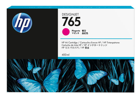 HP 765 400-ml Magenta DesignJet Ink Cartridge